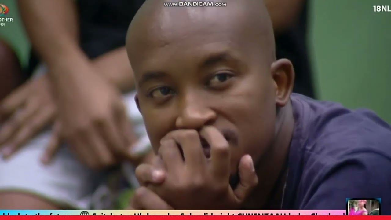 BBMzansi's  Disqualified Bravo-B Apoligising To The Housemates