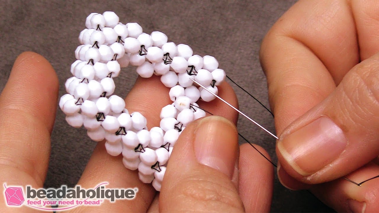 How to Make a Square Shape with Cubic Right Angle Weave