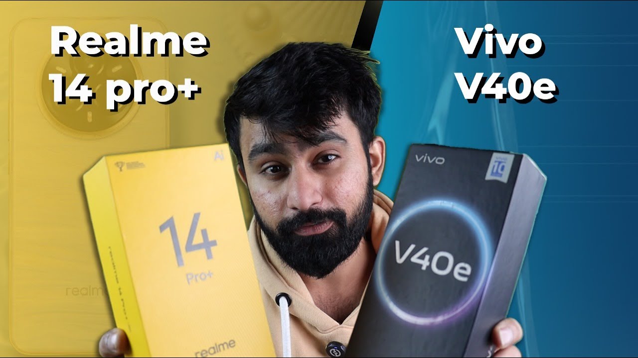 Realme 14 Pro+ vs Vivo V40e 🔥 2026 Camera & Performance Battle! 😳📱