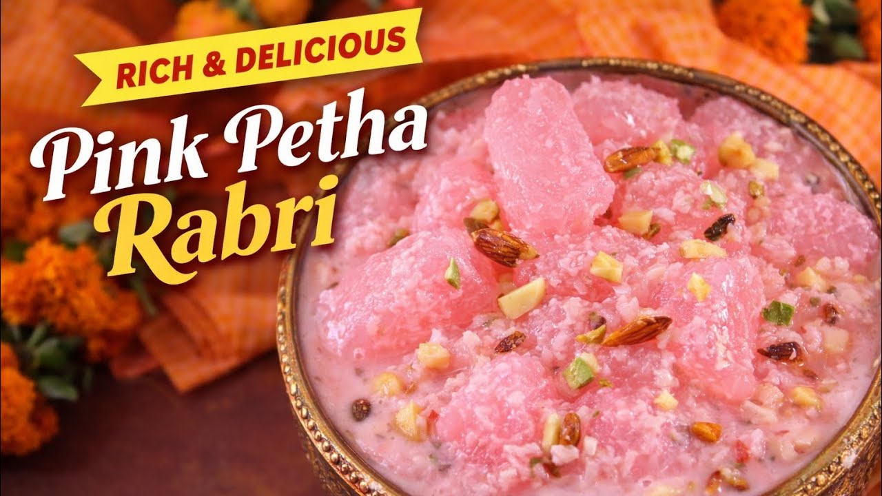 Instant Pink Petha Rabri Recipe|10 Min Me Banaye Rich Creamy Dessert #cooking @FLAVOURSWITHISHITA04 