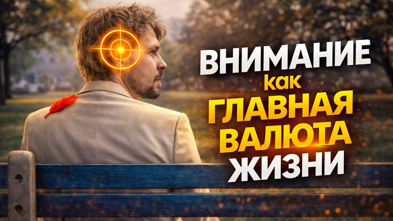 Внимание как главная валюта жизни | Природа внимания и почему от него зависит ваша реальность