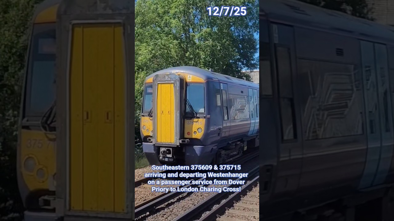 Class 375 at Westenhanger! 