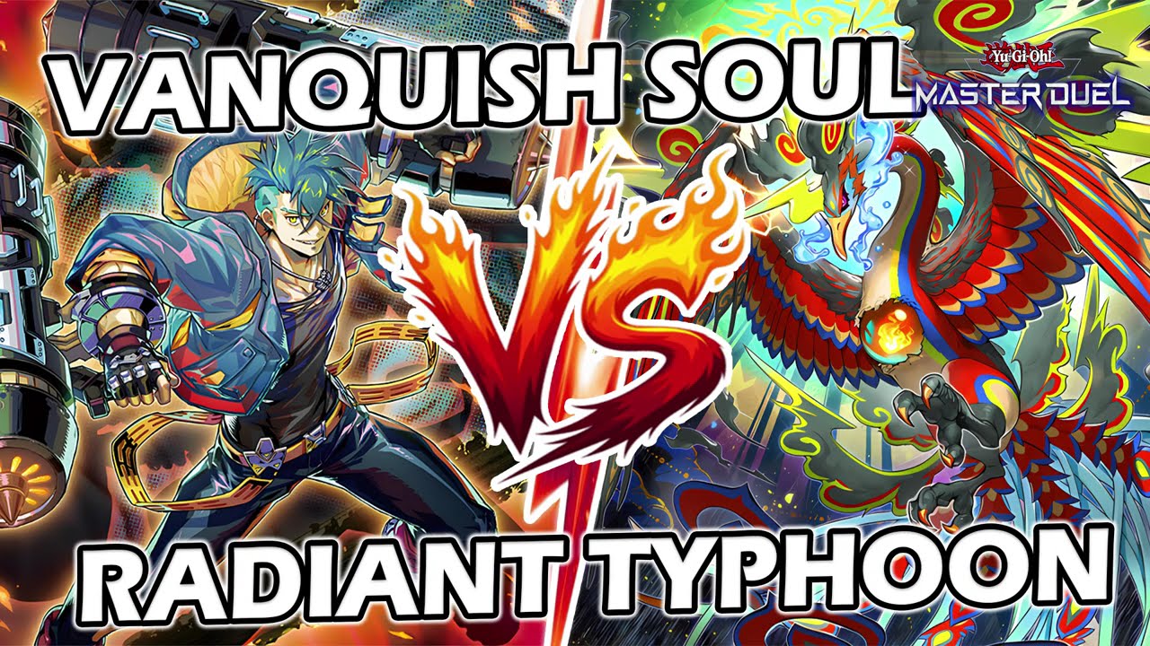 VANQUISH SOUL K9 VS RADIANT TYPHOON - BATTLE OF THE STORM | Yu-Gi-Oh Master Duel