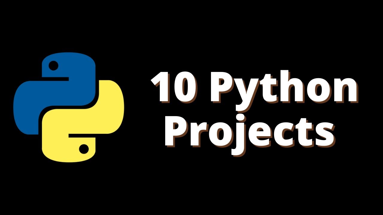 [46] 10 Python Projects for Beginners