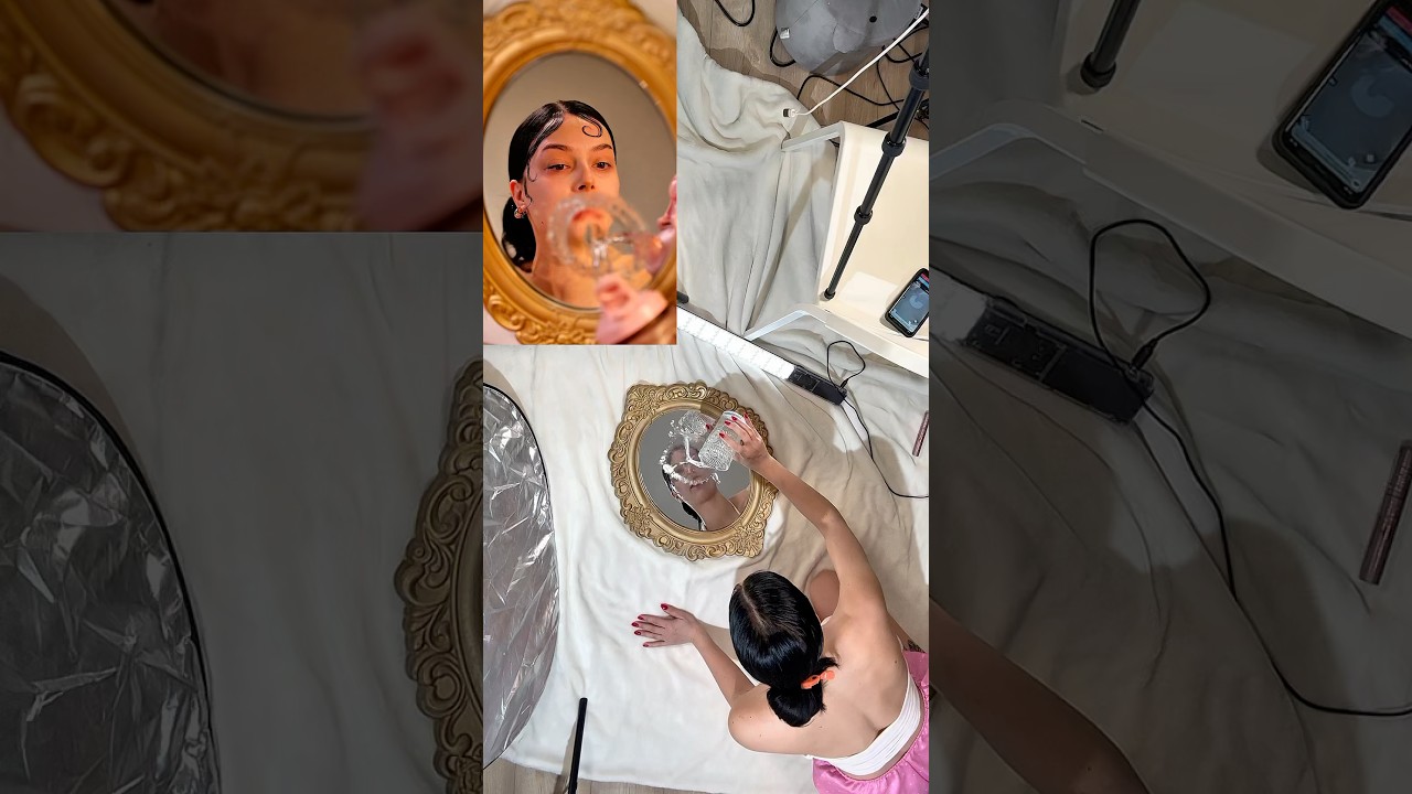 Water transition behind the scene 💧🎥#transition