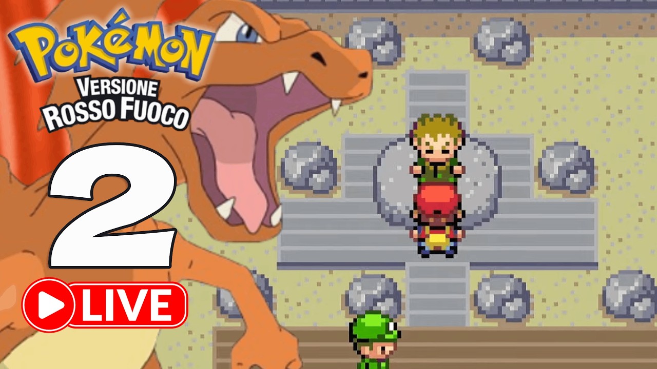 LA PRIMA PALESTRA | Pokèmon Versione Rosso Fuoco Ep.2 |