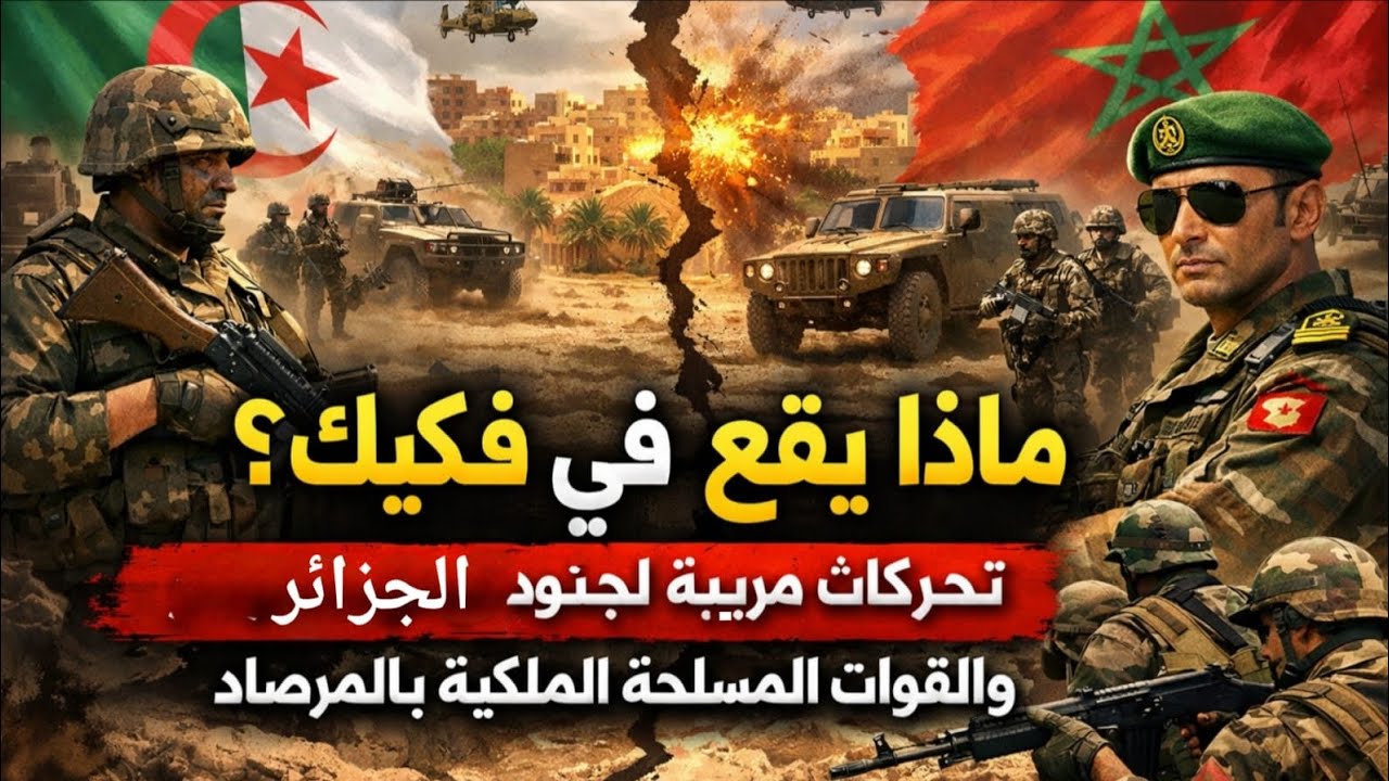 عاجل.. استفزازات خطيرة من جنود شنقريحة بحدود فكيك والرد المغربي يزلزل النظام!