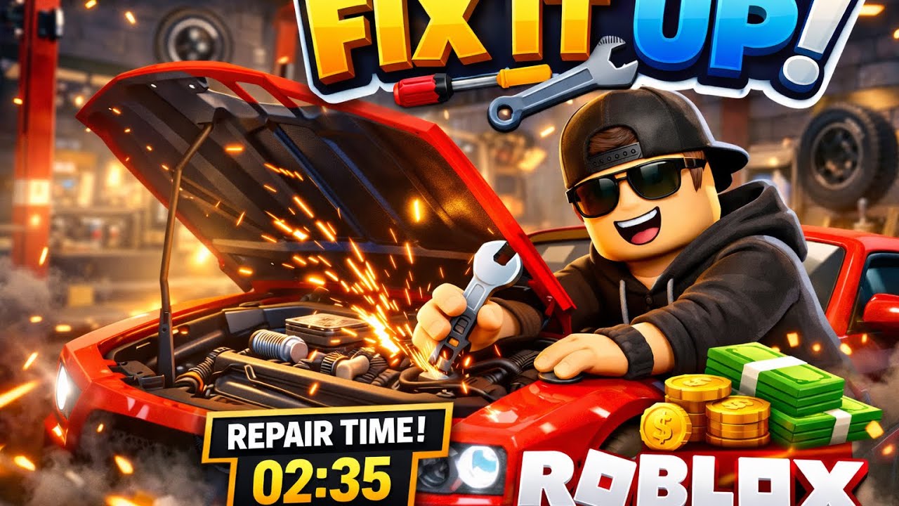 Playing fix it up series 1 #fun #roblox 