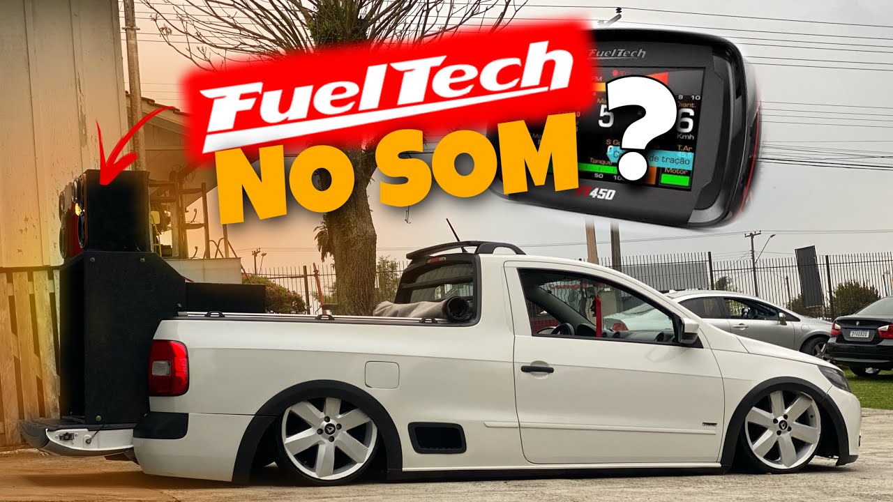 COMPROU O SOM ANTES DO CARRO, SAVEIRO G5 ARO 18 SUSPENSÃO A AR