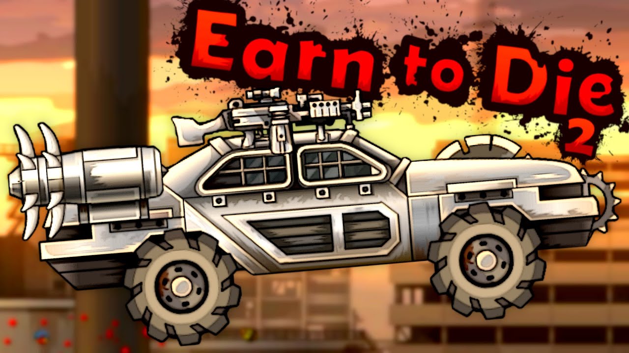 ZOMBİ Bİ&Ccedil;ER POLİS ARABASI - Earn To Die 2 - LEVEL 4 - B&Ouml;L&Uuml;M 5