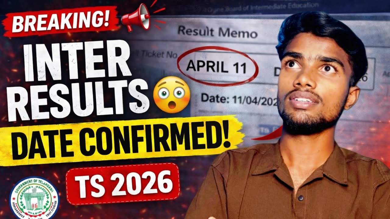 DATE OUT? 😳 TS Inter Results 2026 Latest News
