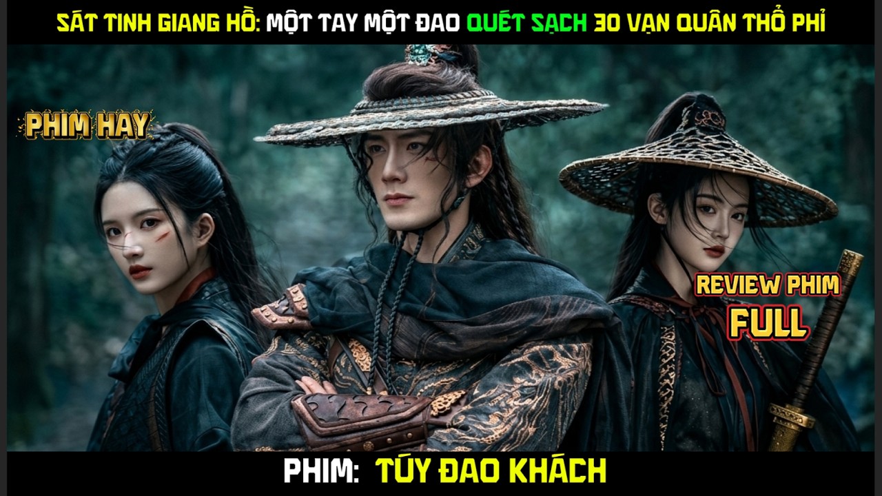 Túy Đao Khách: Một Tay Một Đao Quét Sạch 30 Vạn Quân Thổ Phỉ