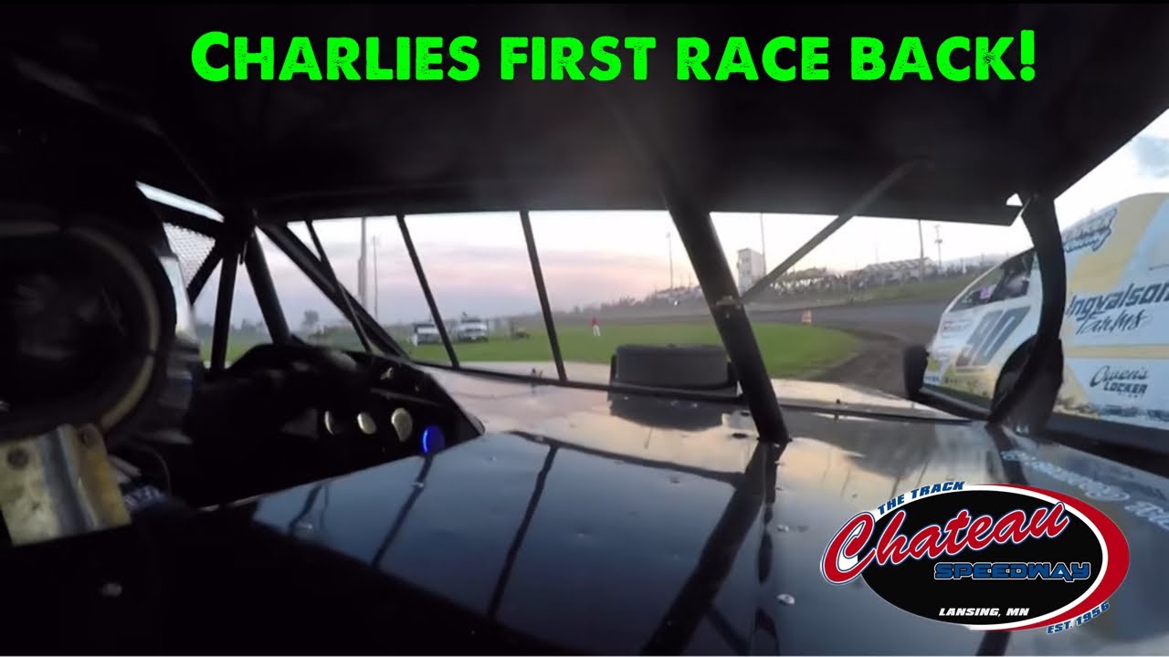 Charlie is back green flag racing at Chateau Speedway!