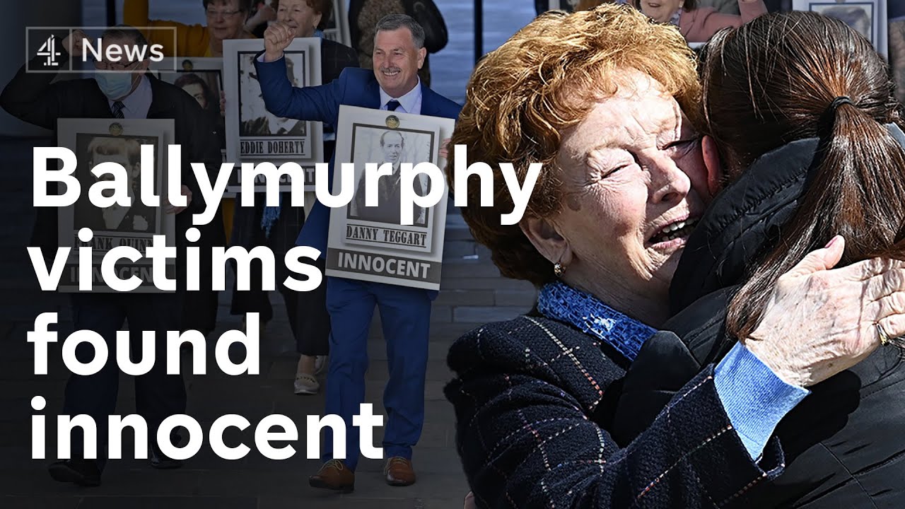 Ballymurphy: 10 people shot dead were innocent, inquest finds
