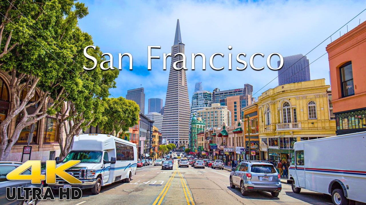 San Francisco - Driving the City by the Bay - California, USA