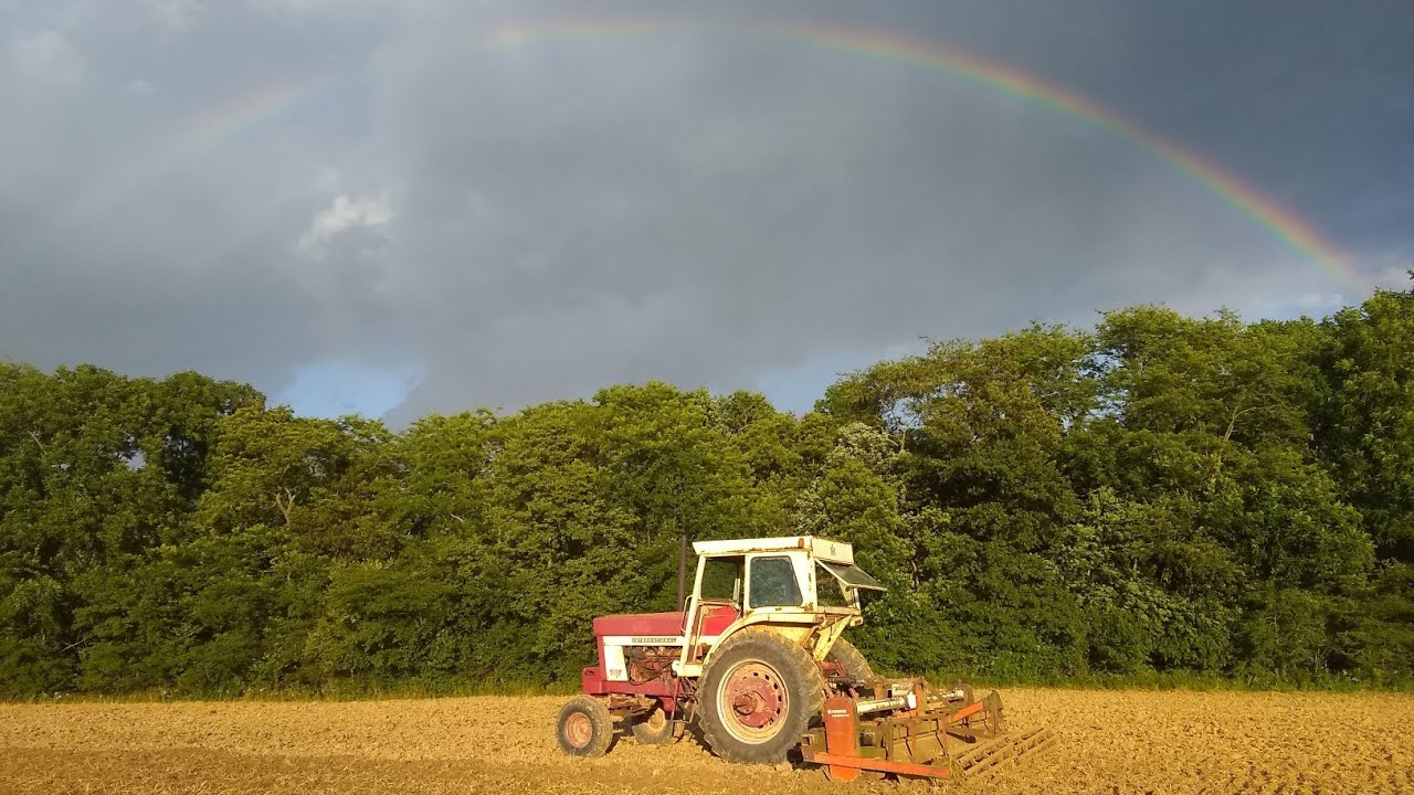 Plough 'er Dry for Double Crop Soybeans