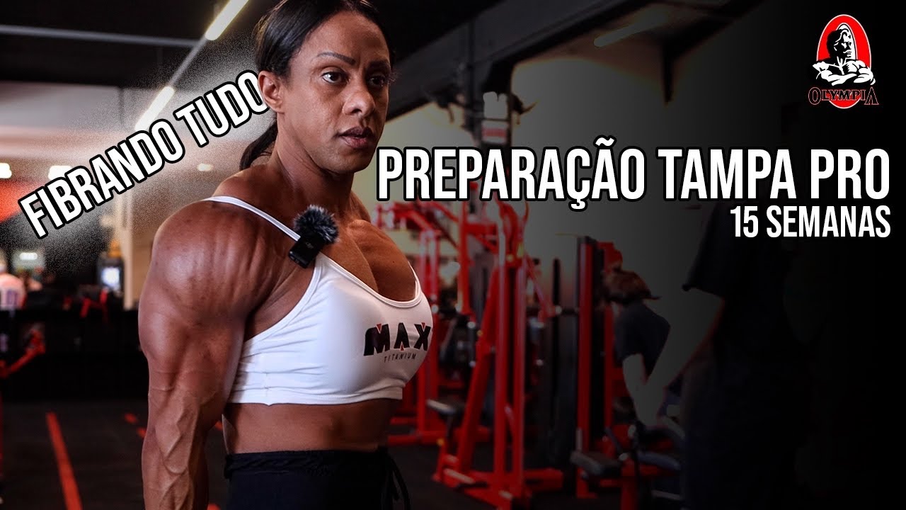 15 Semanas Para Competir | FIBRANDO TUDO NO TREINO DE PEITO |
