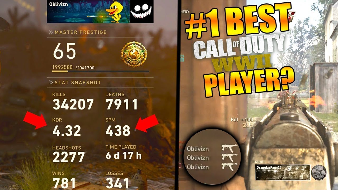 The #1 BEST PLAYER...? (COD WW2)