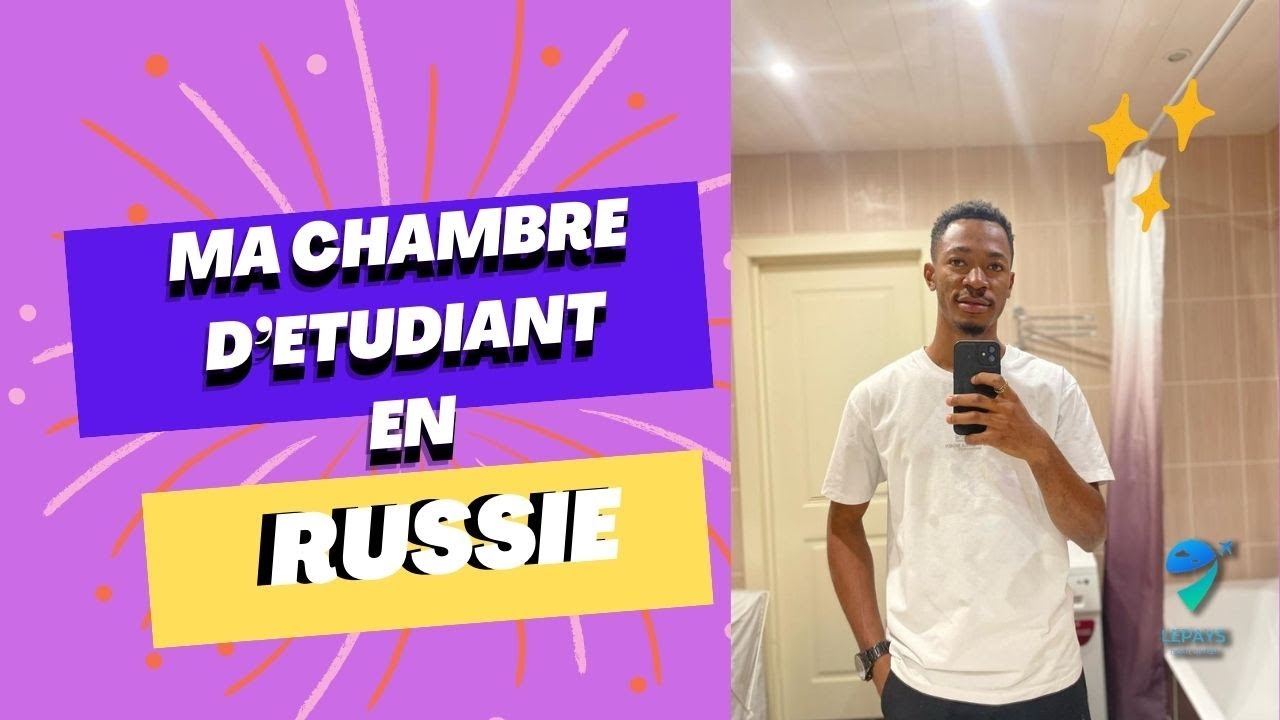 Les logements universitaires en Russie : Un étudiant qui nous montre sa chambre à la cité en Russie