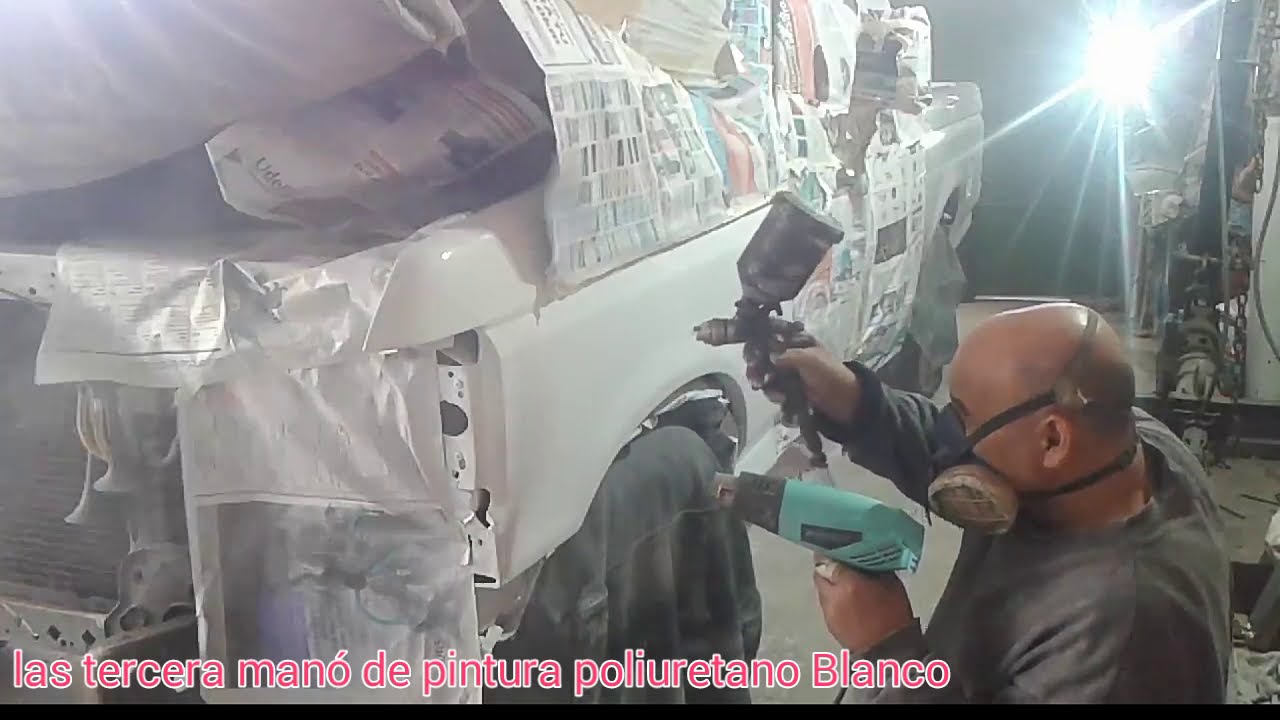 Pintar Camioneta Ford 100 con pintura poliuretano