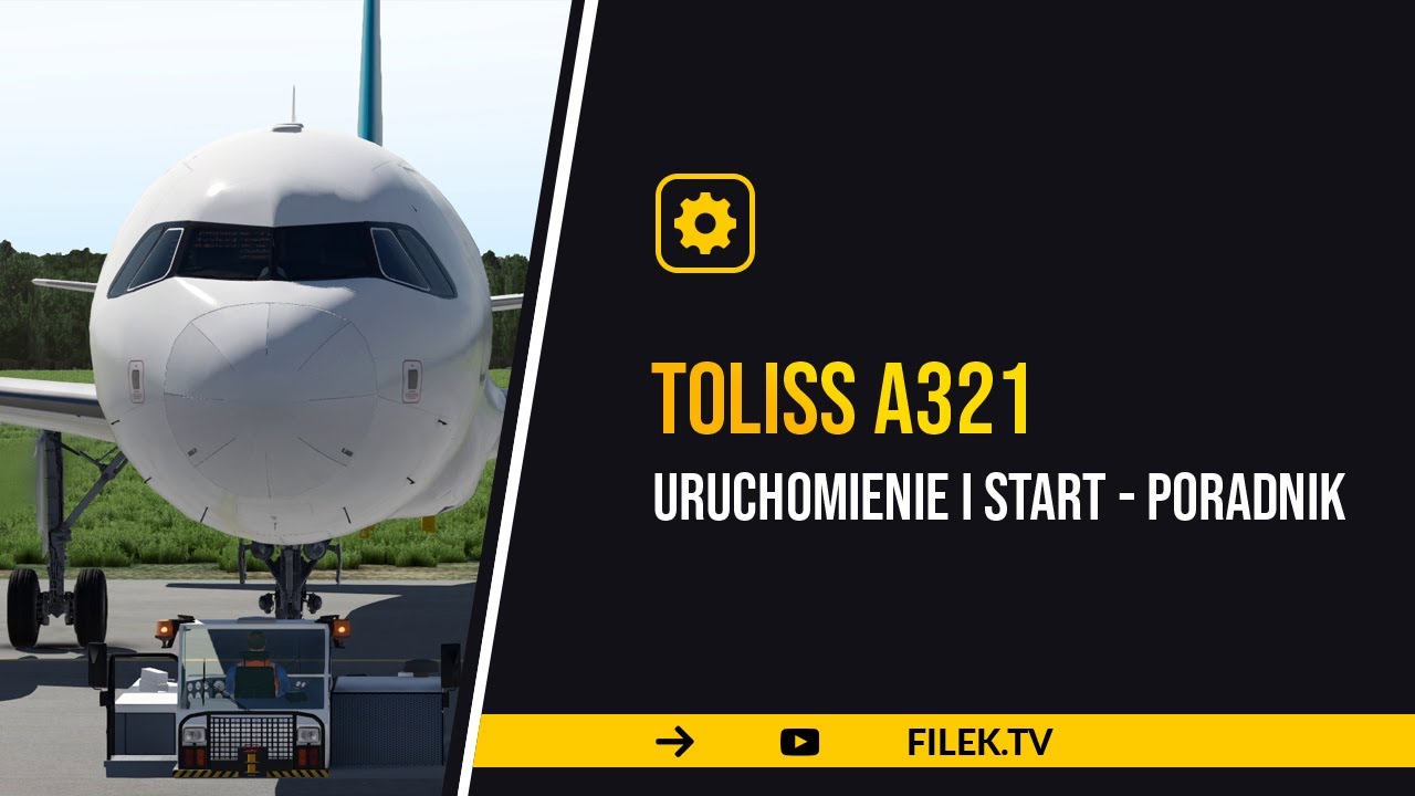 X-Plane - uruchomienie A321 od ToLiss, start i programowanie MCDU - poradnik / tutorial