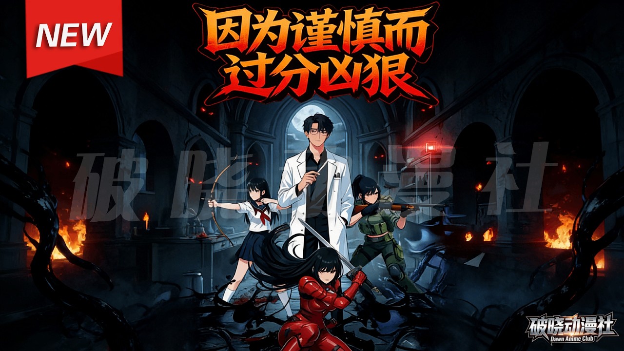 MULTISUB📢新番上线《因为谨慎而过分凶狠》第1~60集丨精神值突破101的疯批心理医生赵一，强势入侵“地狱”游戏！别人在恐怖副本里瑟瑟发抖，他却手握手术刀给厉鬼“看病”！#漫剧 #破晓动漫社