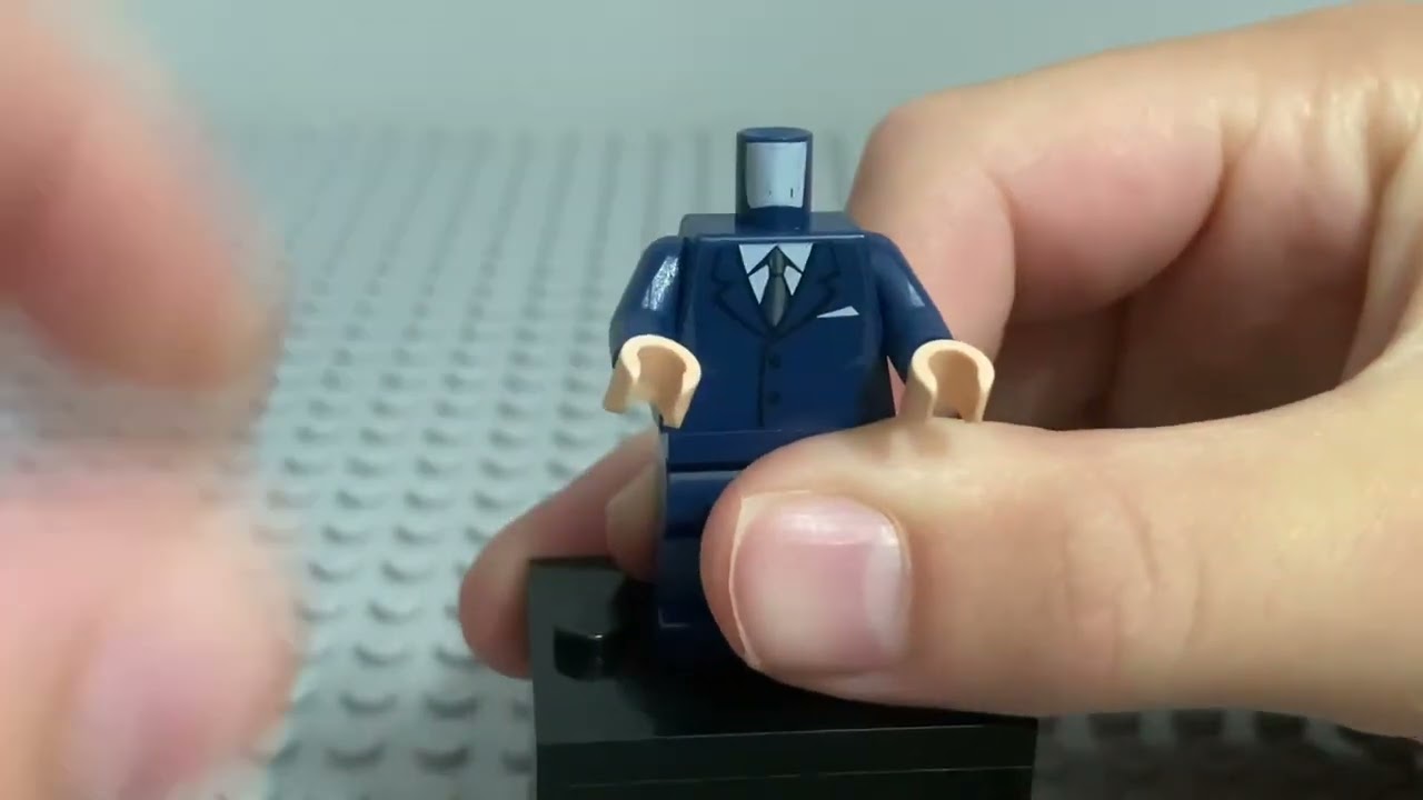 How to build a LEGO Johnny Depp Minifigure