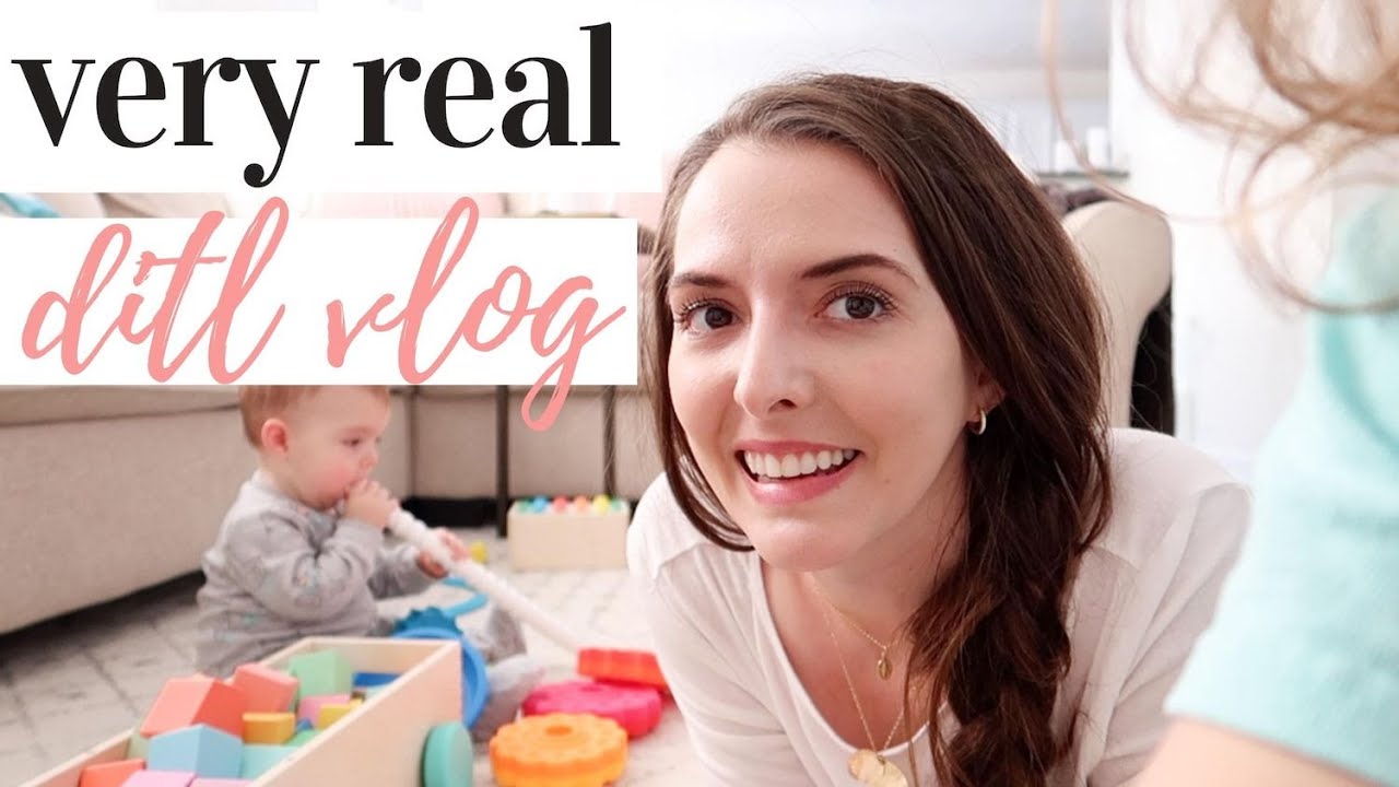VERY REAL DAY IN THE LIFE WITH A BABY AND A TODDLER 2020 | KAYLA BUELL