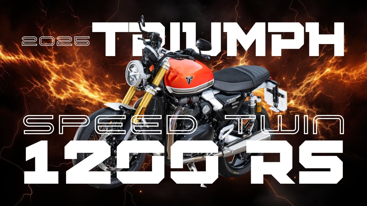 2025 Triumph Speed Twin 1200 RS | Classic Style, Modern Performance