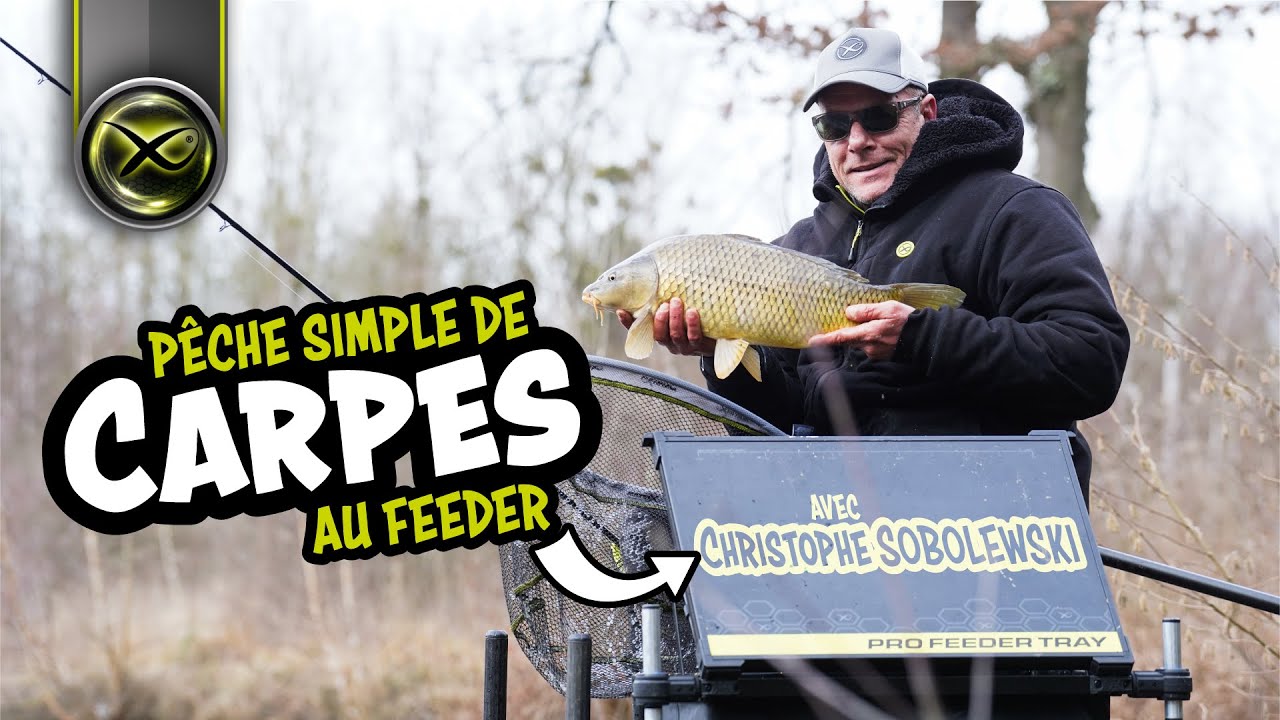 Carpes au Feeder avec Christophe Sobolewski - Matrix Fishing TV France #p&ecirc;che #france #carp
