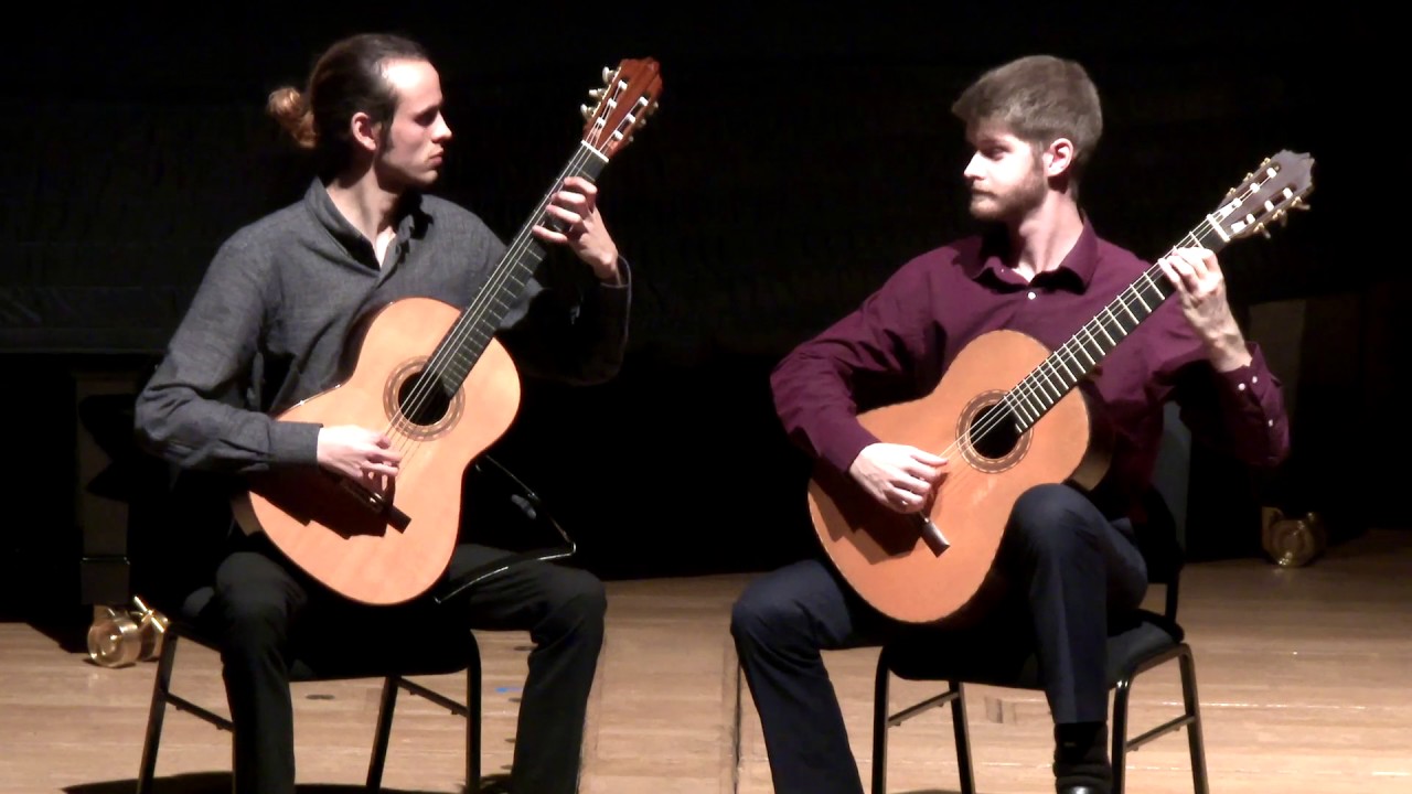 Vickers Bovey Guitar Duo play Giuliani - Grandi Variazioni Concertanti op 130