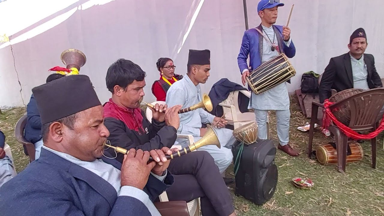 गित अनुसार सनहीले गित बजाउन सक्यो कि नाइँ ।बिन्दबासिनी नौमती बाजा समुह पोखराका एक नमुना बाजा