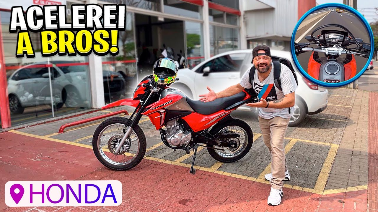 PRIMEIRA VEZ ACELERANDO A BROS 160 SER&Aacute; QUE GOSTEI ? &lsaquo;&lsaquo; Maycon Arag&atilde;o &rsaquo;&rsaquo;