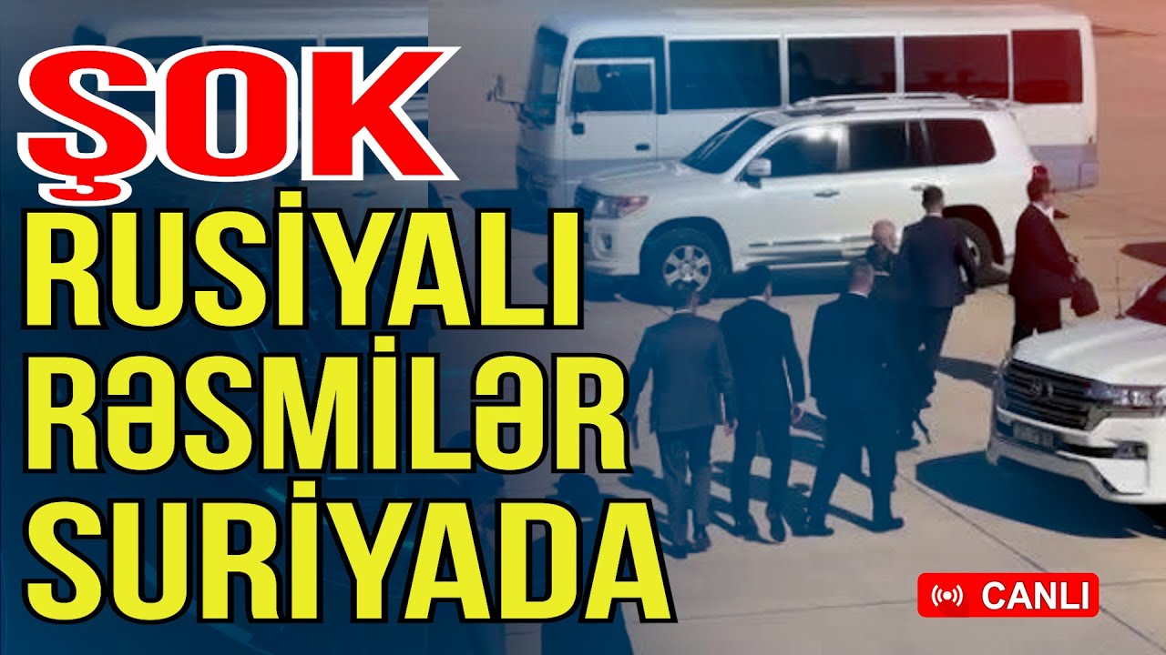 Rusiyalı rəsmilər Əsəddən sonra İLK dəfə Suriyada - Xəbəriniz Var? - Media Turk TV