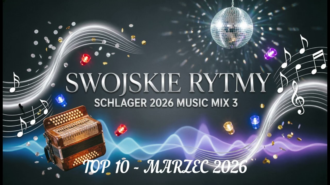 TOP10 MARZEC 📢 2026 Nowość! 🔥Mix 10-ciu piosenek, kt&oacute;re otrzymały od was najwięcej polubień🕺💃🎷🎸💖