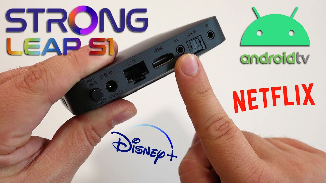 Boitier TV Strong Leap S1 : un max de prises !