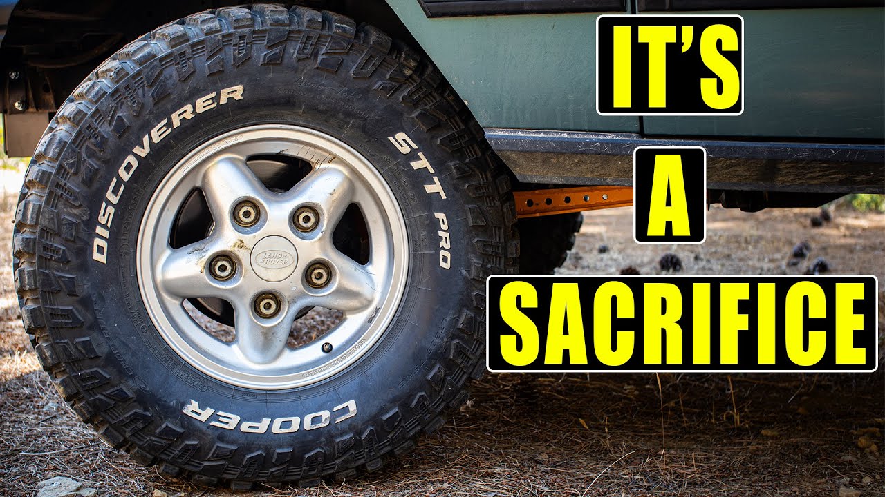 Large Tires On An Old Land Rover | Are They Worth It?