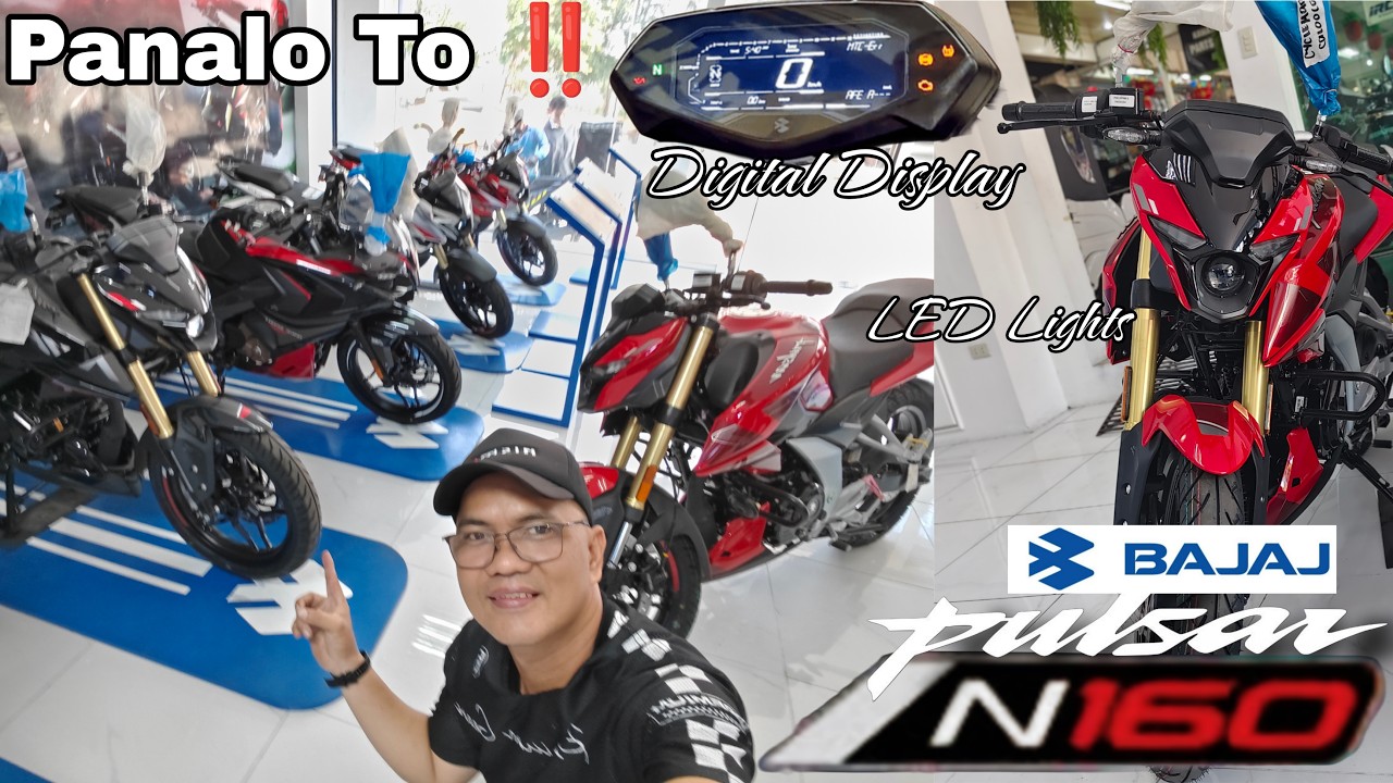 All New Pulsar N160 - Naked Bike 160cc - Sulit To Dual ABS - Inverted Forks Maporma Sporty Style