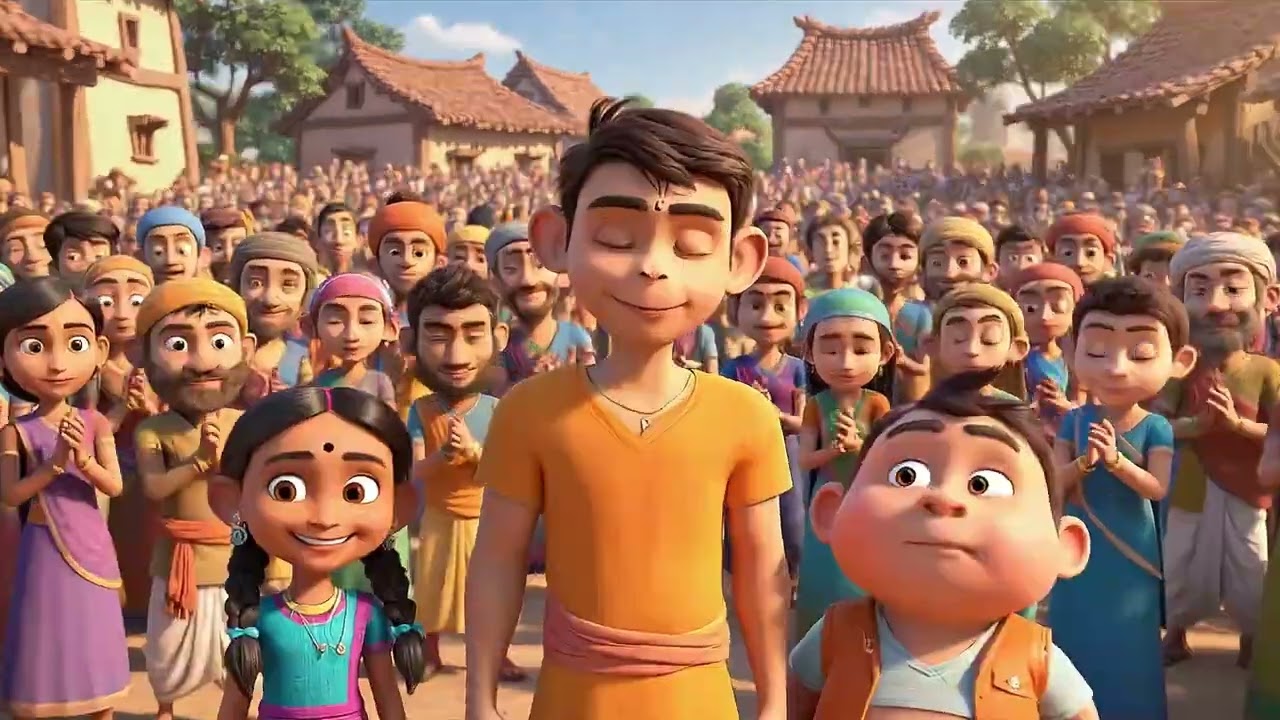 Veeru aur Shakti ke Laddoo #HindiKidsStory#MoralStoryForKids#KidsCartoonHindi#Childruns#IndianKids