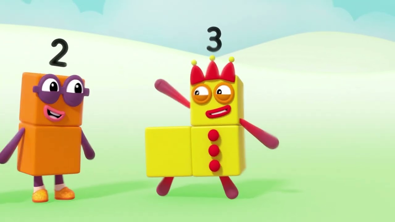 Lasst uns tanzen!🕺| Zählen lernen für Kinder | Zahlen-Cartoon | Numberblocks auf Deutsch