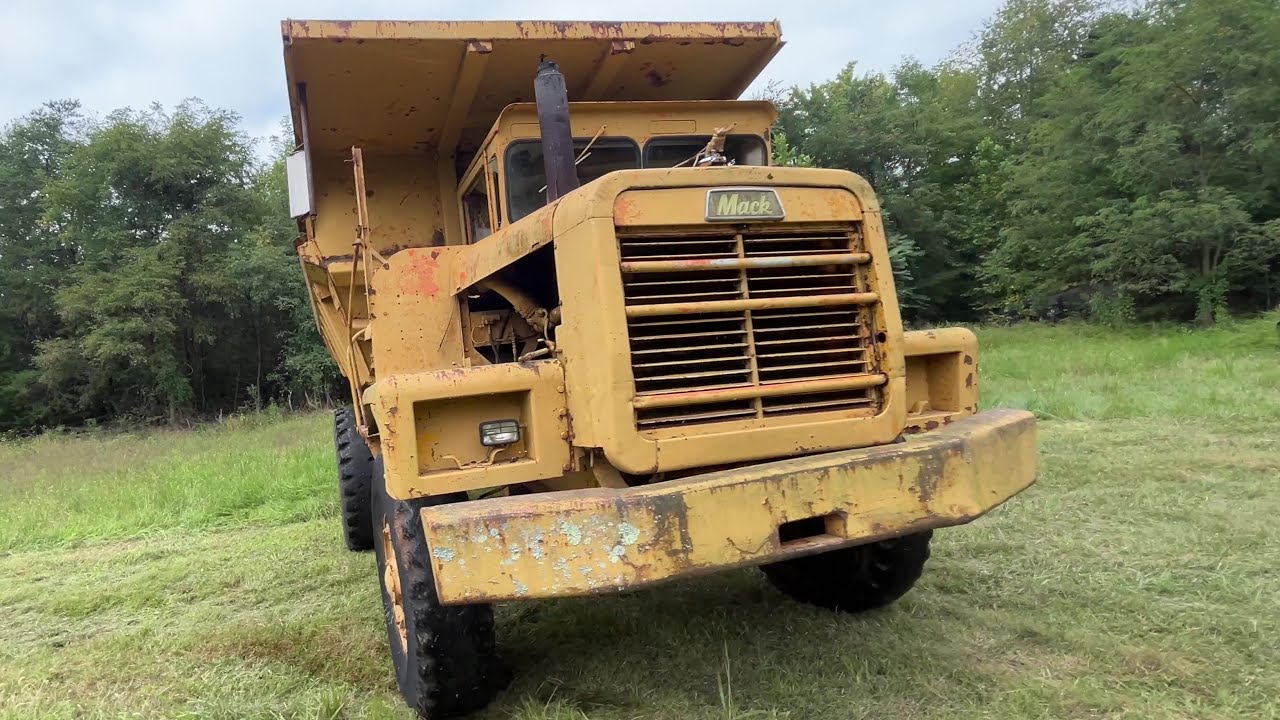 M18x Mack off-highway First Drive after getting it Started