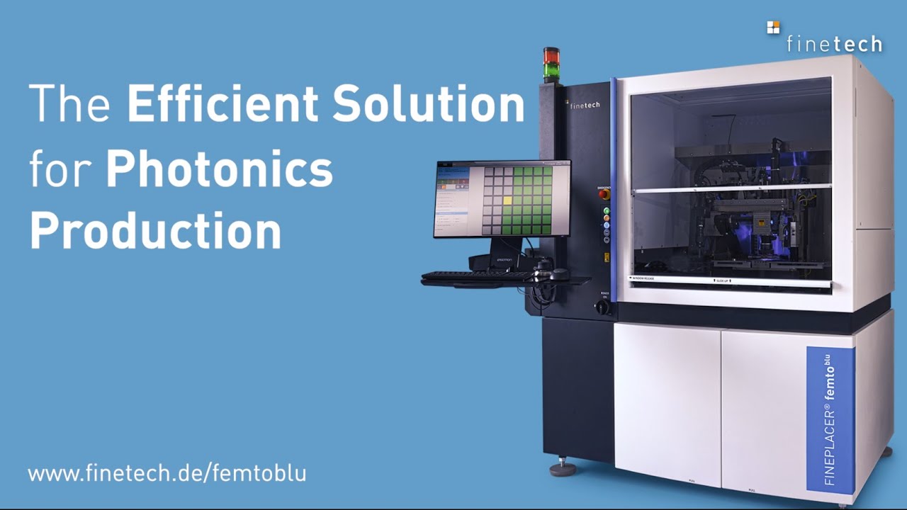 Die Bonder for Chip on Submount (CoS) Assembly - FINEPLACER® femto blu