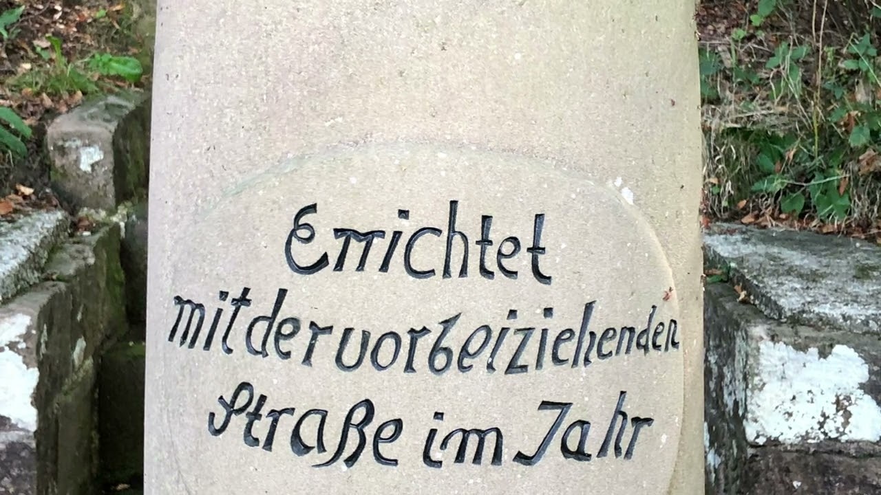 Oberzent: Brunnenanlage von 1837 an der Straße nach Hirschhorn