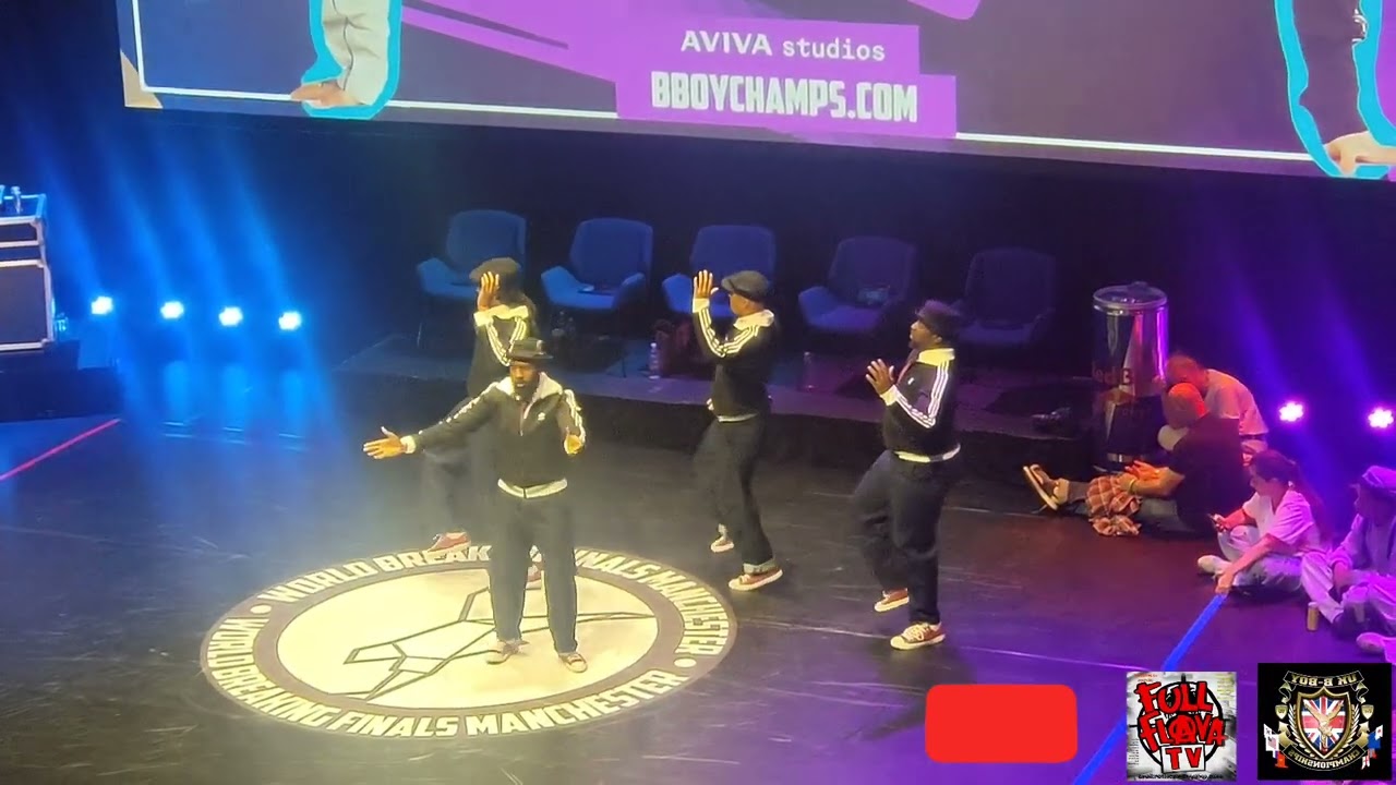 Body Popping Pro Motion Perform at the Aviva World Breakdance Competition in Manchester 2025 
