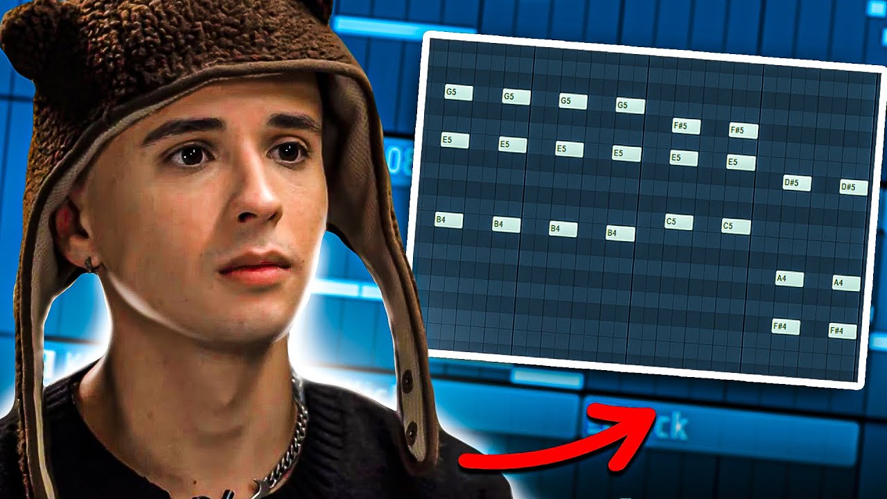 РАЗБОР БИТА SLAVA MARLOW - ХОТЕЛ ТЕБЕ СКАЗАТЬ FL STUDIO