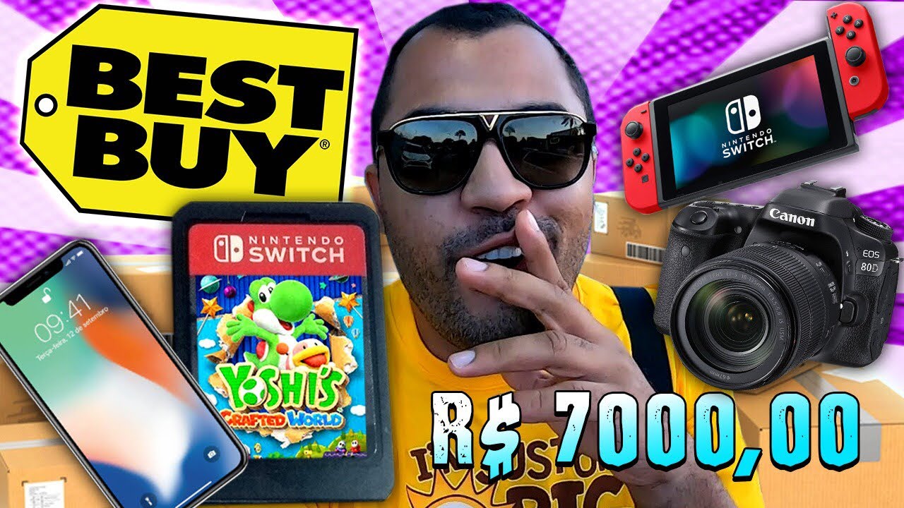 COMPREI 7000 REAIS EM PRODUTOS NA BEST BUY