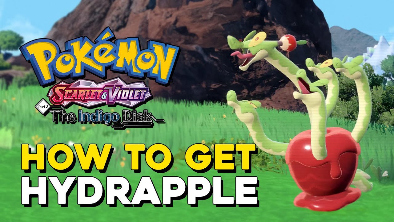 Pokemon Scarlet & Violet The Indigo Disk DLC How To Get Hydrapple