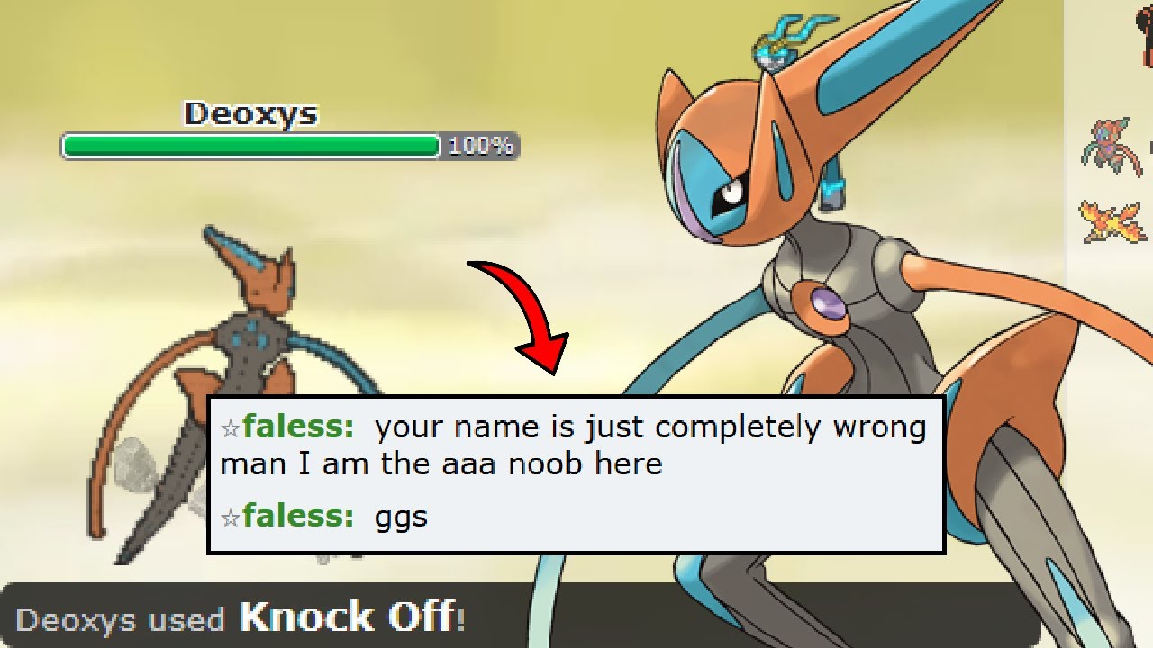 THIS IS WHY PROTEAN MAKES DEOXYS-SPEED A MONSTER...