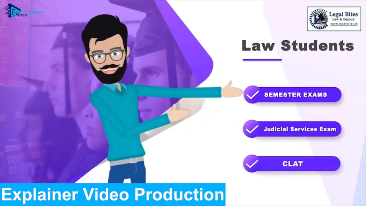 Legal Bites | Promo video | Intro Video | ExplainerVideo