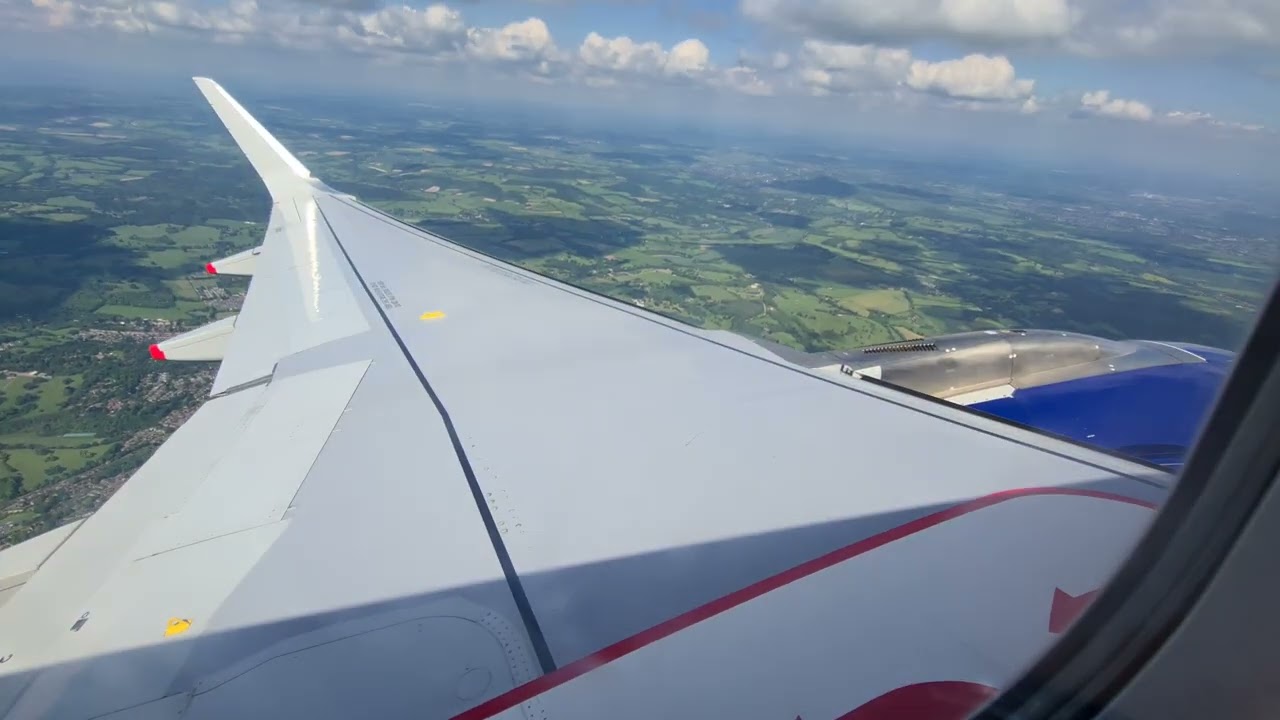 British Airways Airbus A320neo G-TTNR Arrival and Landing into London Heathrow